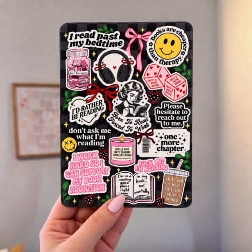 Certified Book Addict Kindle Insert