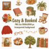 2 Cozy and Booked Clipart