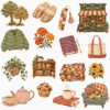 5 Cozy and Booked Clipart